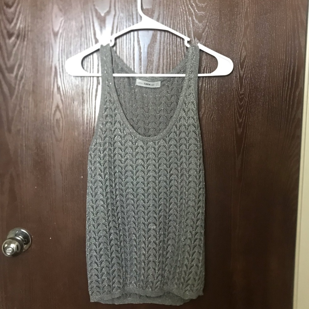 🍭 Zara knit tank